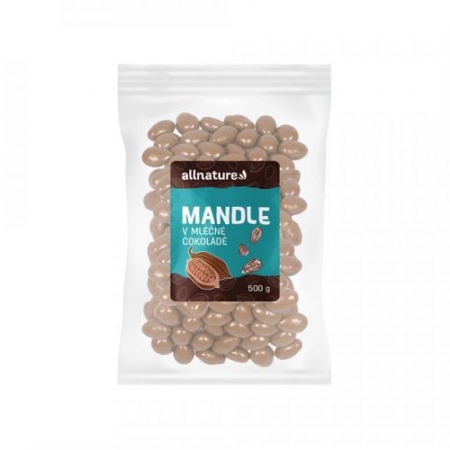 ALLNATURE Mandle v mliečnej čokoláde 500 g