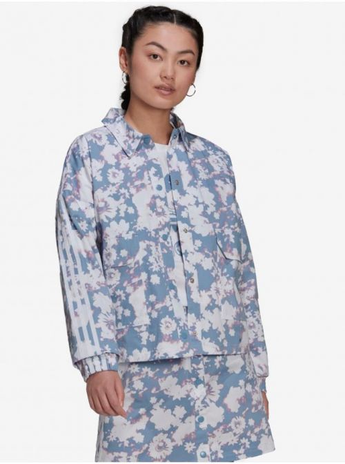 Bundy a mikiny pre ženy adidas Originals - modrá