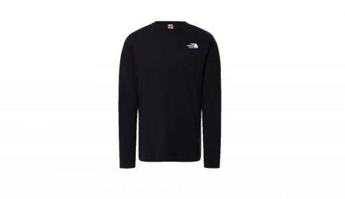 The North Face M L/S Red Box Tee čierne NF0A493L3C0