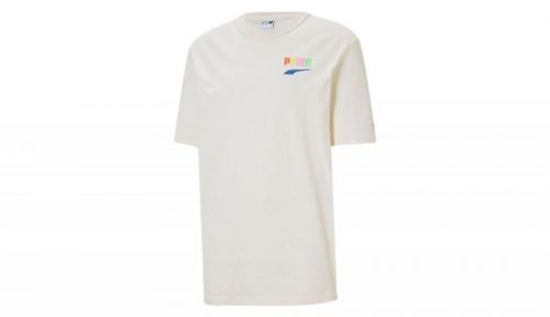 Puma Downtown Graphic Tee biele 530899_75