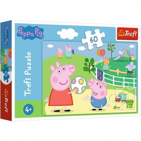 17356 TREFL Detské Puzzle - Prasiatko Peppa 60 ks