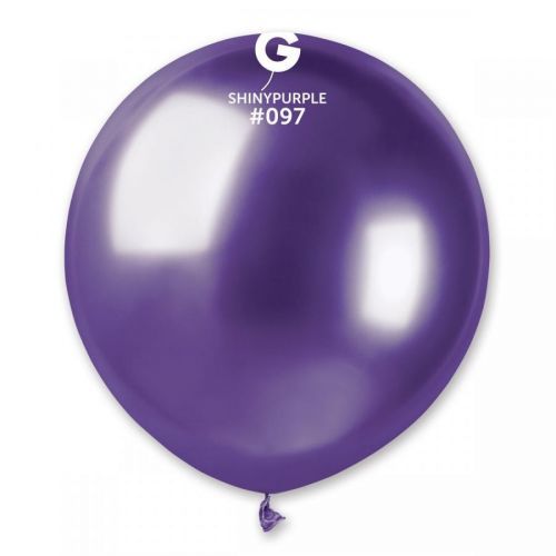 Gemar Chrómový balón - fialový 48 cm