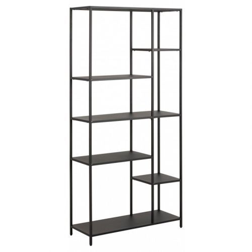Regál Newcastle 165 cm černý