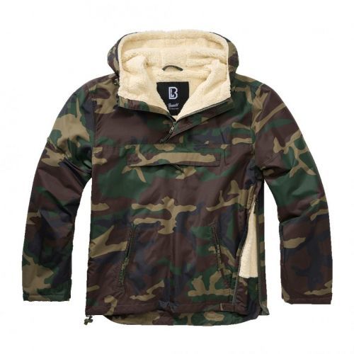 Bunda Brandit Windbreaker Sherpa - woodland, 4XL