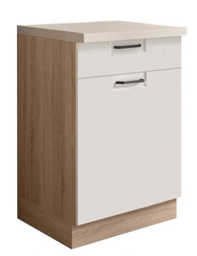 Skrinka do kuchyne Favorit 4D Sonoma/White