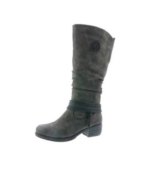 Rieker holeňová QR953254069 Čierna - 37
