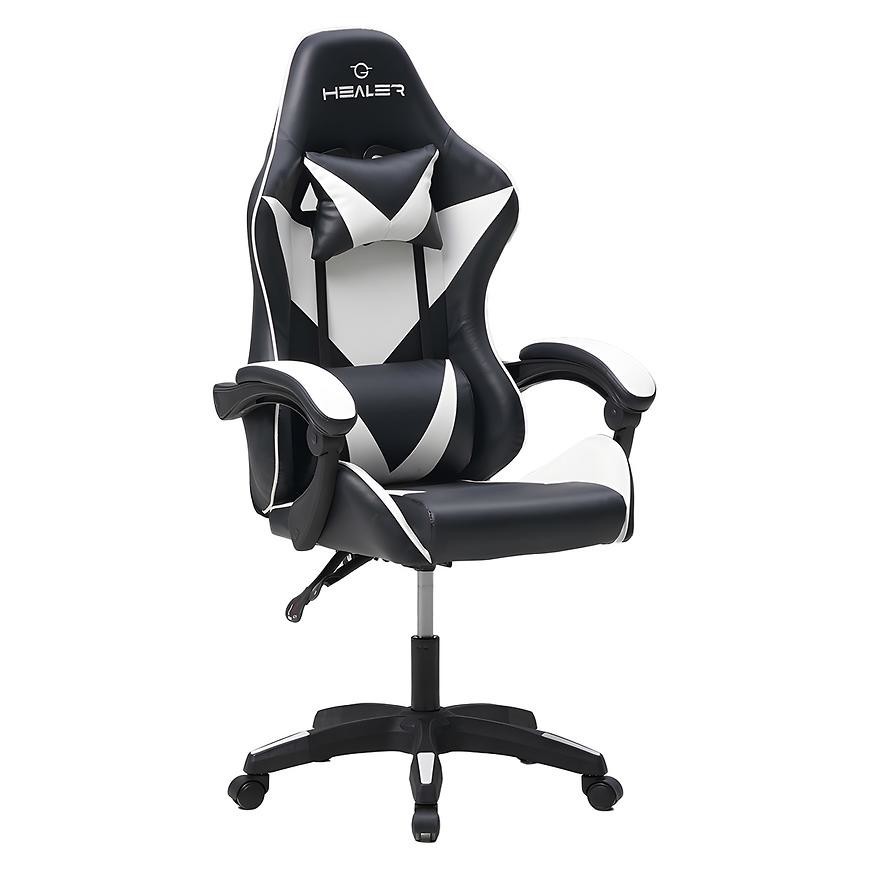 Kreslo pre Hráča DS90099 čierna/biela