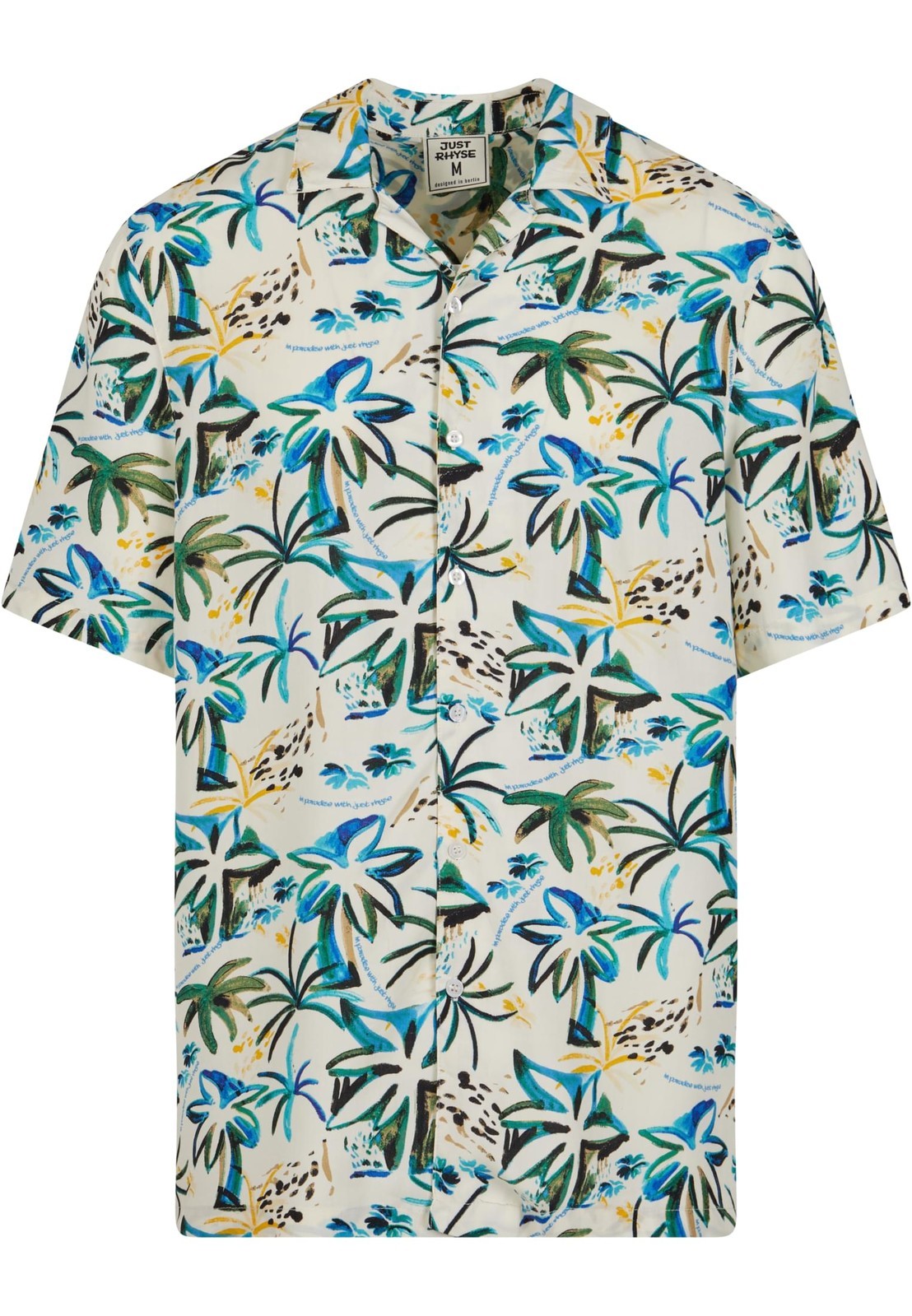 Men's Short Sleeve Shirt Just Rhyse Shirt Waikiki - Sand Colors