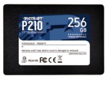 PATRIOT P210/256GB/SSD/2.5''/SATA/3R