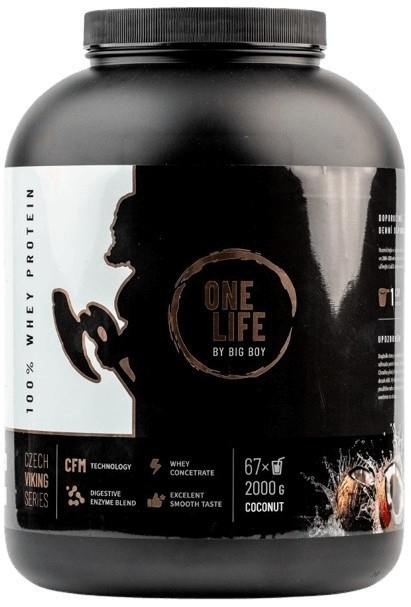 One life 100 % whey protein 2000 g by @josefkveton - kokos