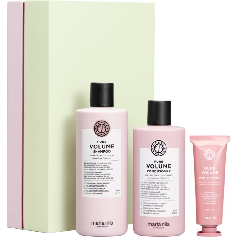 Maria Nila Pure Volume Holiday Box darčeková sada (pre objem vlasov)