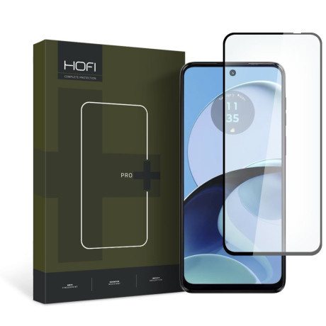 HOFI Glass Pro ochranné sklo na Motorola Moto G14, čierne