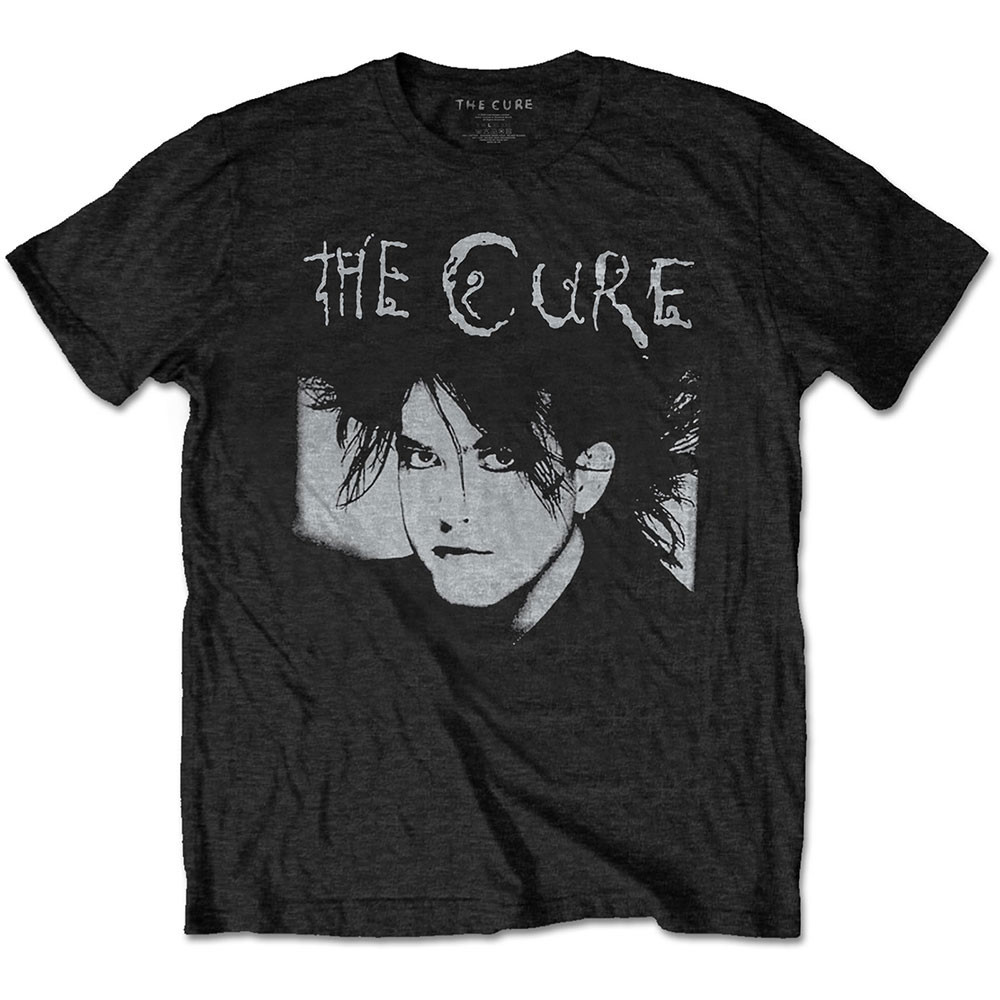 The Cure tričko Robert Illustration Čierna XXL