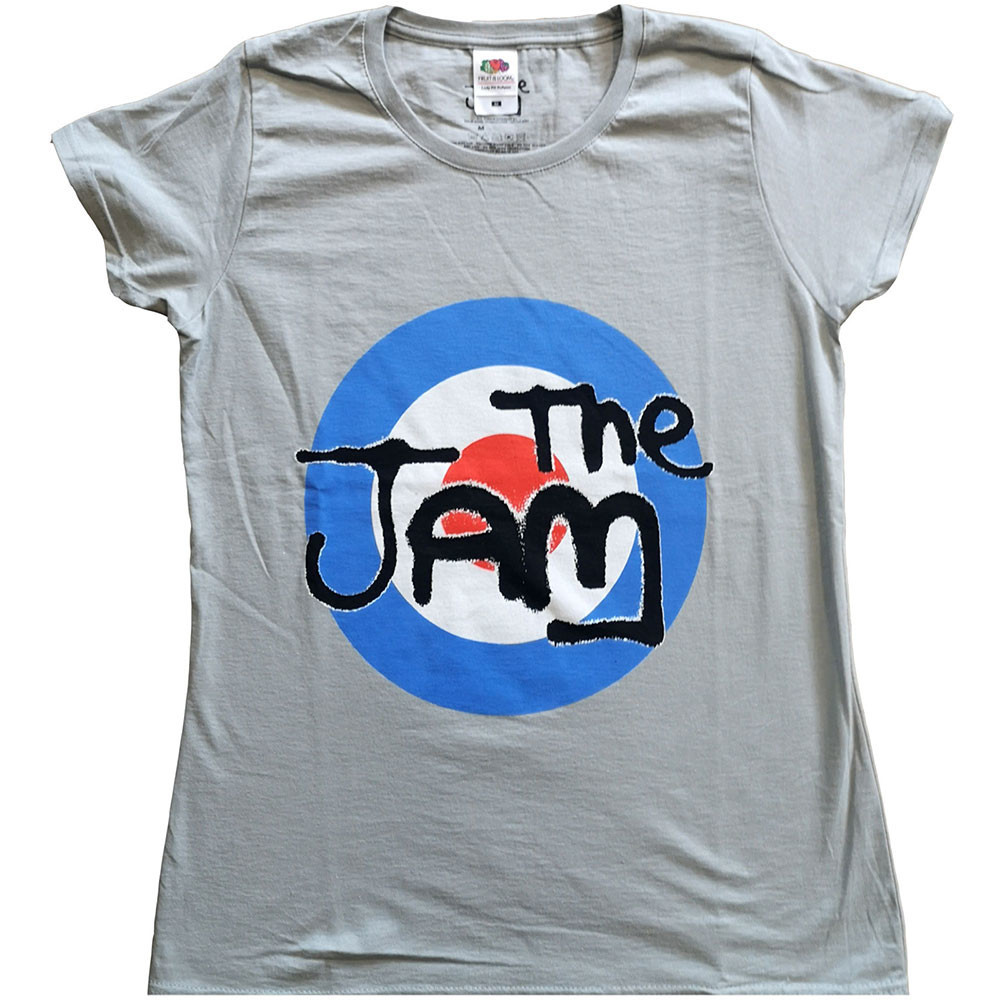 The Jam tričko Spray Target Logo Šedá XXL