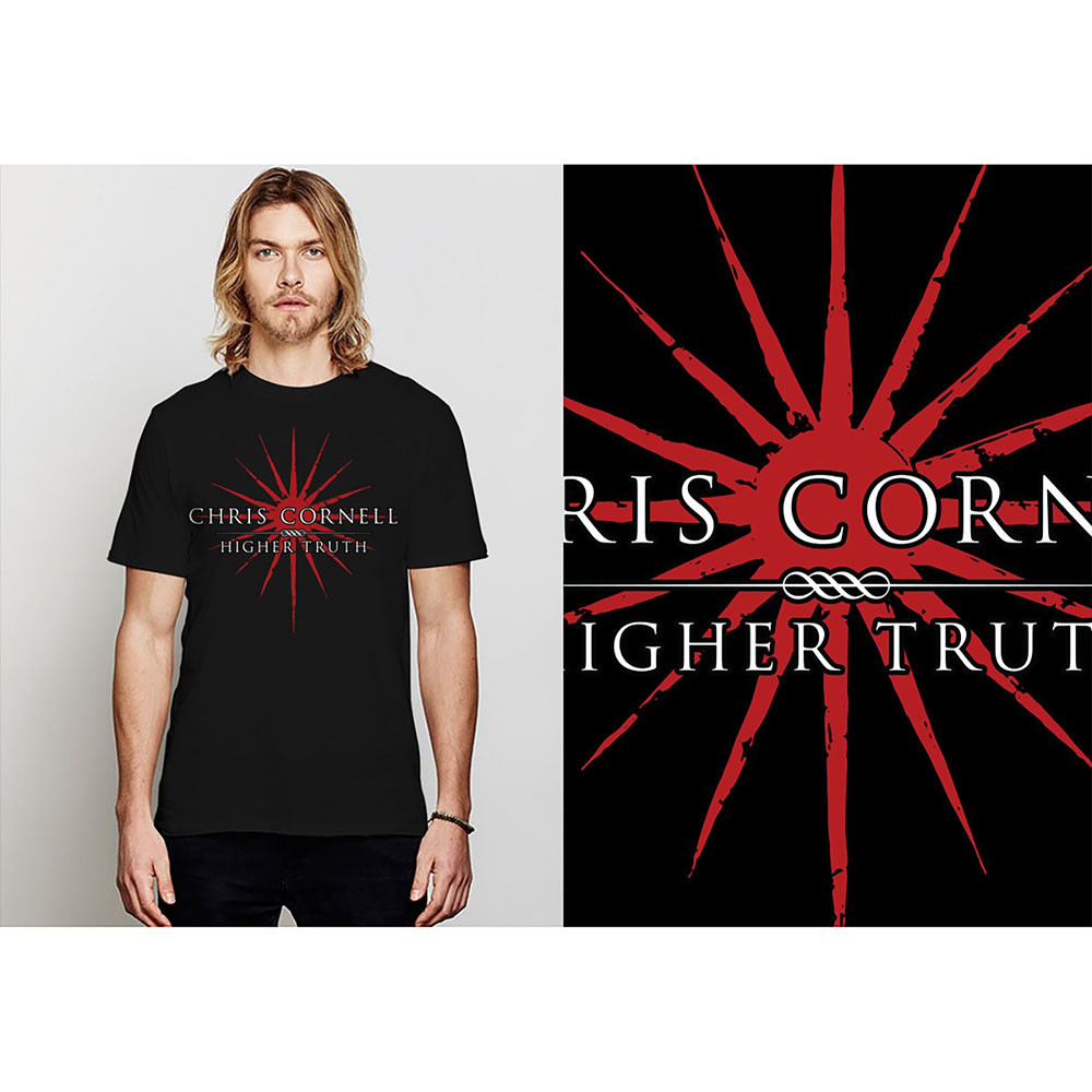 Chris Cornell tričko Higher Truth Čierna XXL