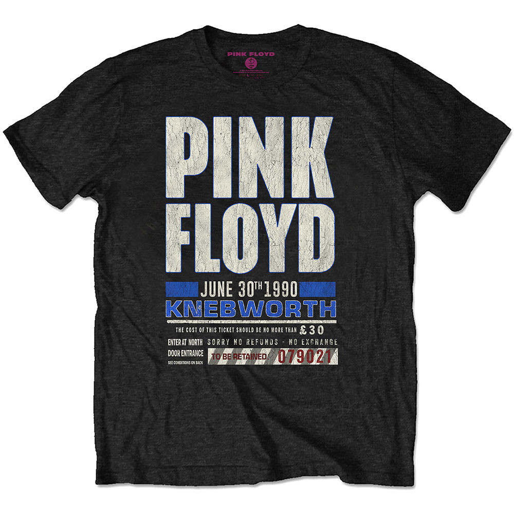 Pink Floyd tričko Knebworth '90 Red Čierna XXL