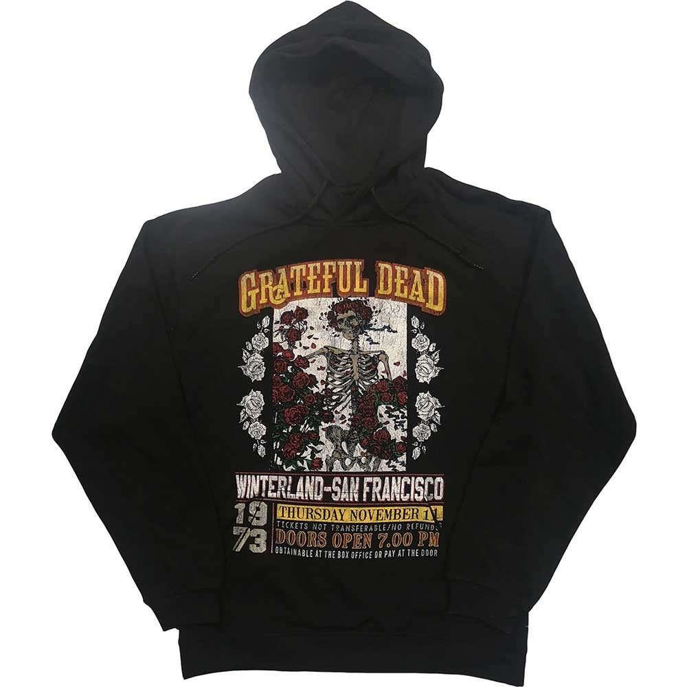 Grateful Dead mikina San Francisco Čierna XXL