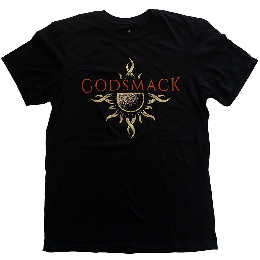 Godsmack tričko Sun Logo Čierna L