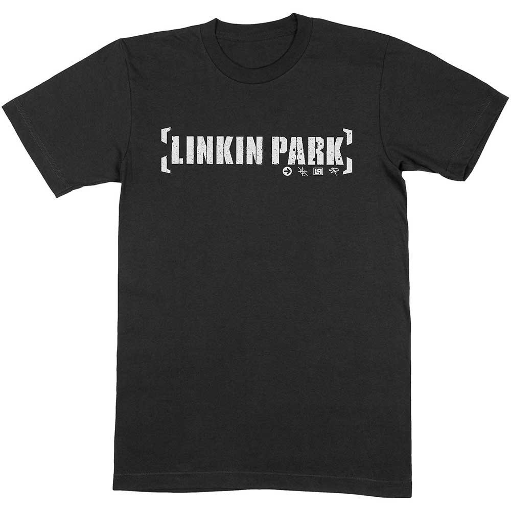Linkin Park tričko Bracket Logo Čierna S