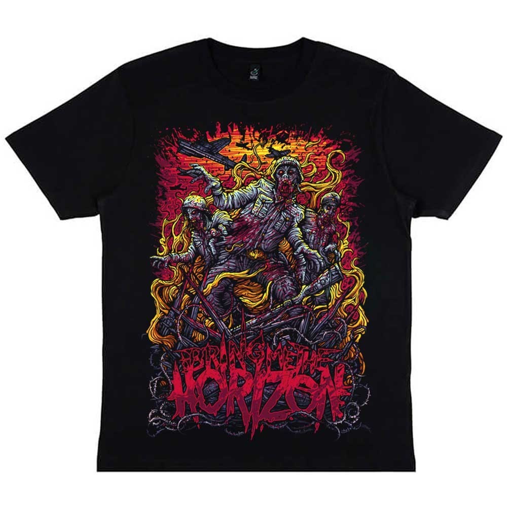 Bring me the horizon tričko Zombie Army Čierna M