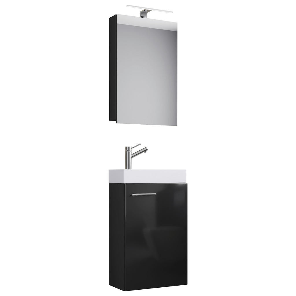 MID.YOU HOSŤOVSKÁ KÚPEĽŇA, čierna, 40 cm