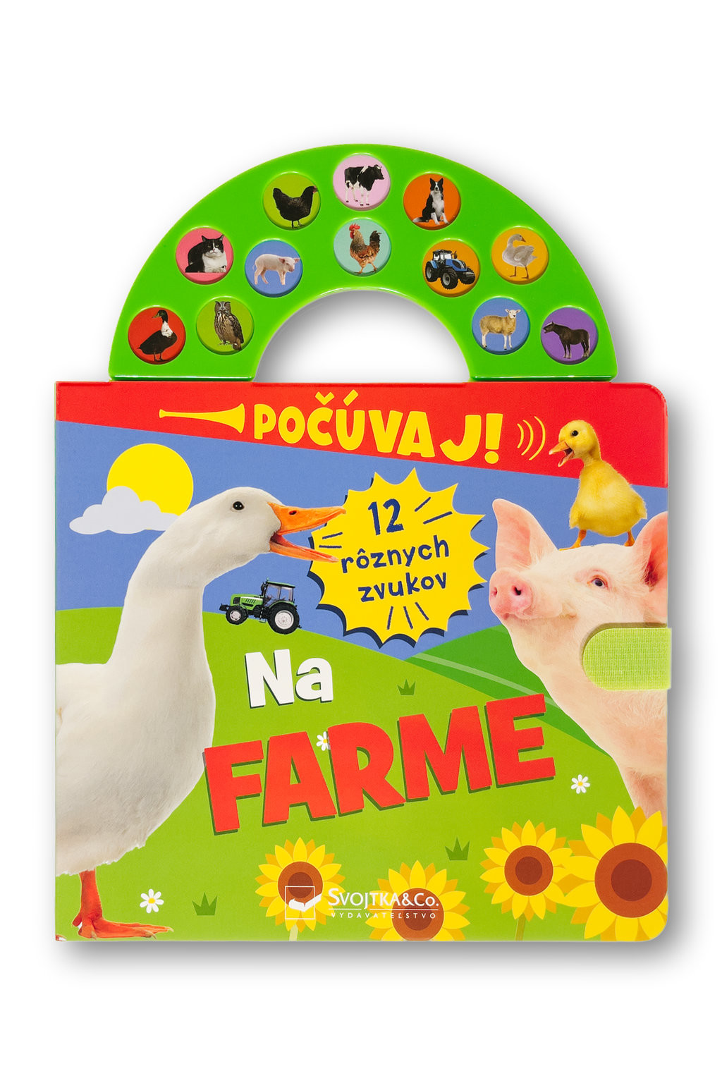 Počúvaj! 12 rôznych zvukov Na farme
