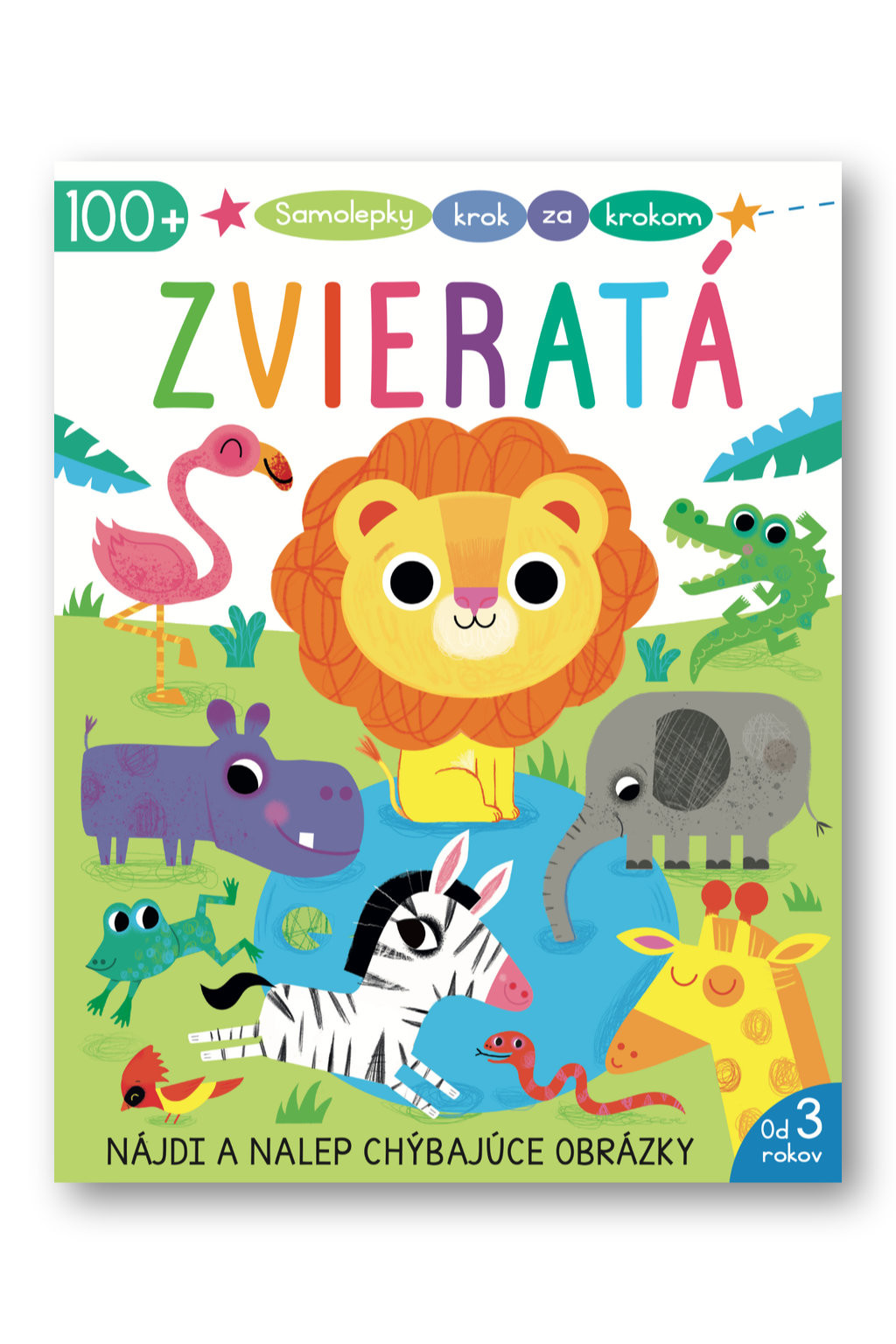 Samolepky krok za krokom Zvieratá