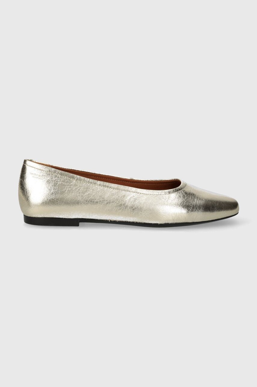 Kožené balerínky Vagabond Shoemakers JOLIN zlatá farba, 5508.083.81
