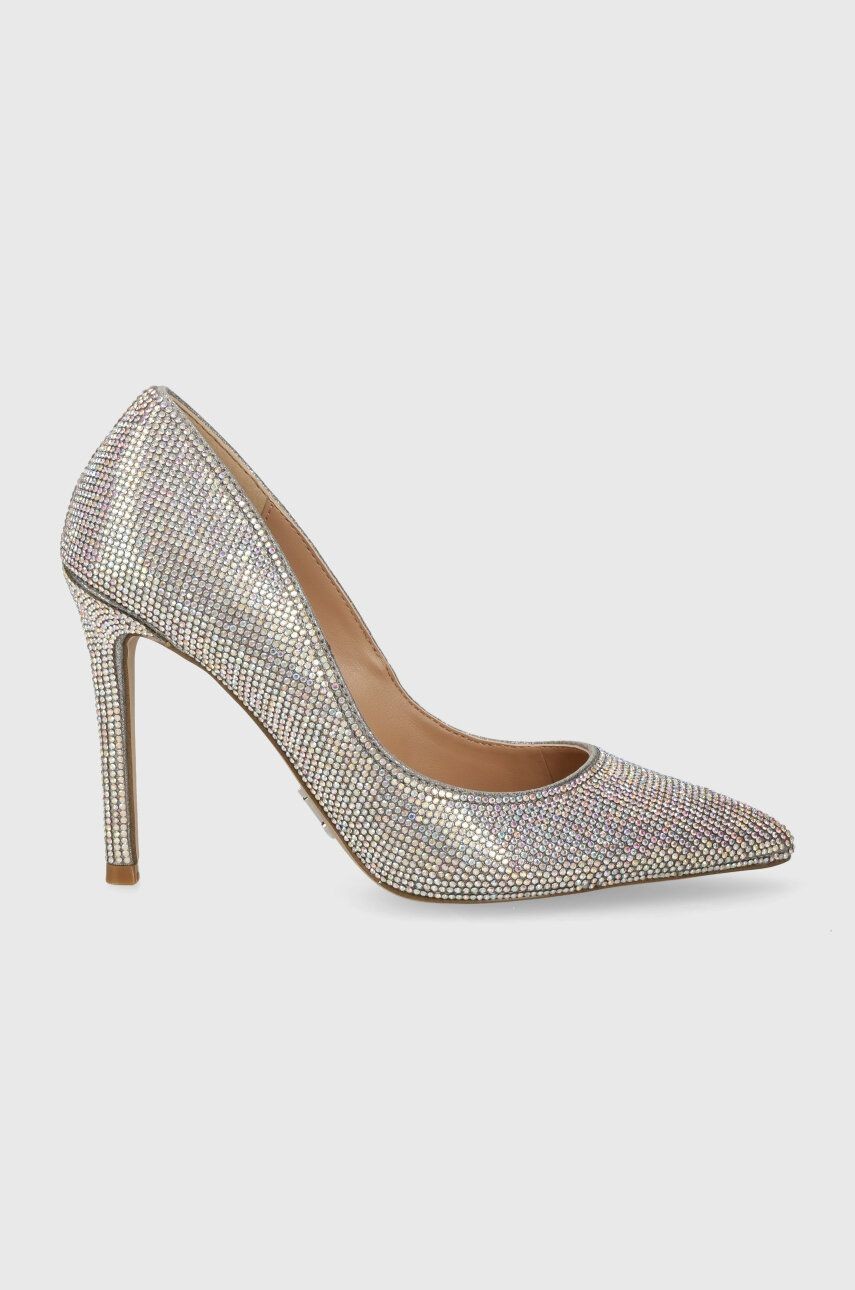 Lodičky Steve Madden Evelyn-R strieborná farba, SM11002840