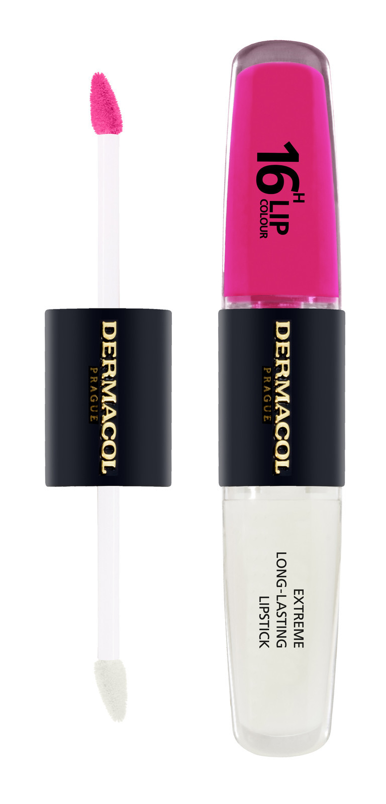 Dermacol Dlhotrvajúca dvojfázová farba na pery a lesk 16H Lip Colour ( Extreme Long-Lasting Lips tick ) 4 + 4 ml 1