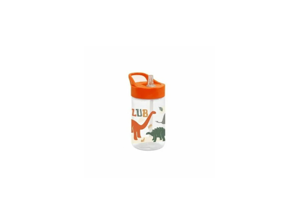 MAKRO - Fľaša so slamkou 430ml Dino