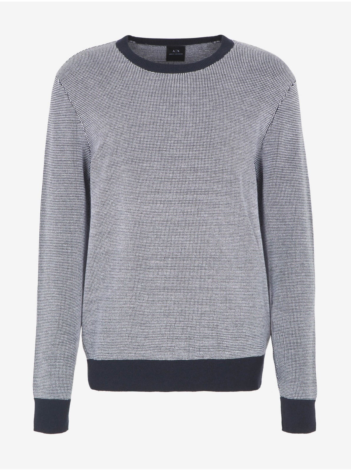 White-Blue Men's Sweater Armani Exchange - Men's