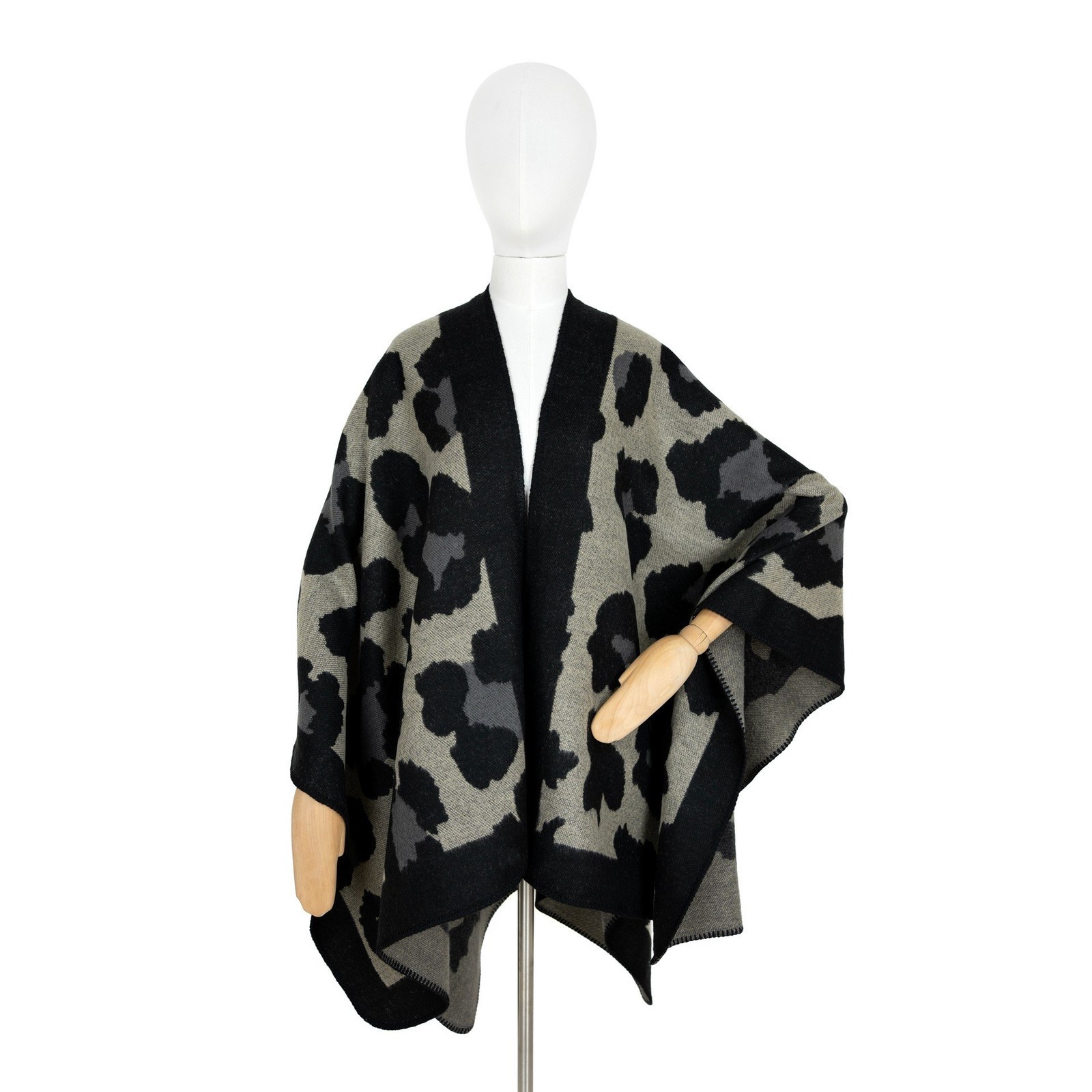 Art Of Polo Woman's Poncho sz23446-3