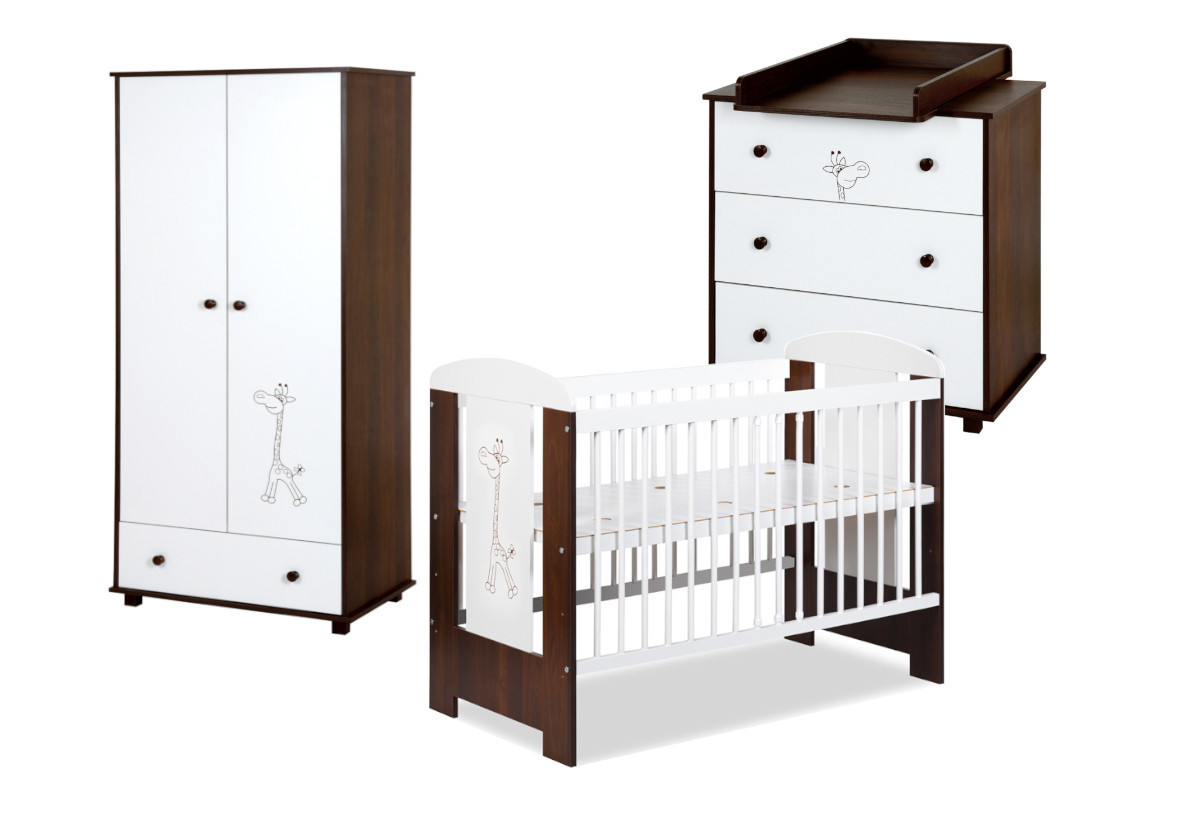 Expedo Detský pokoj DORA, biela orech