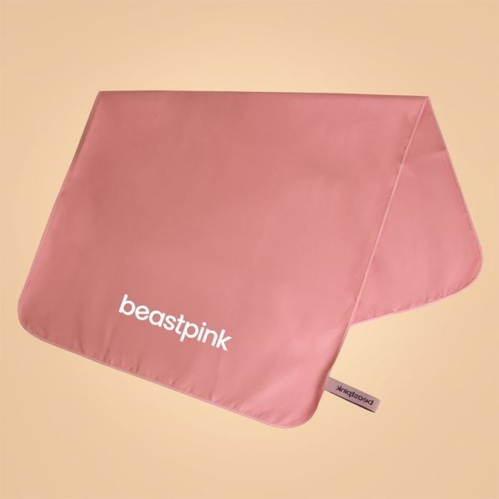 BeastPink Mini športový uterák Pink
