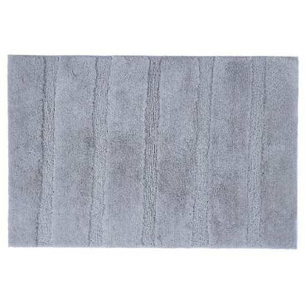 Kúpeľňová Predložka Stripe, 60/90cm, Strieborná