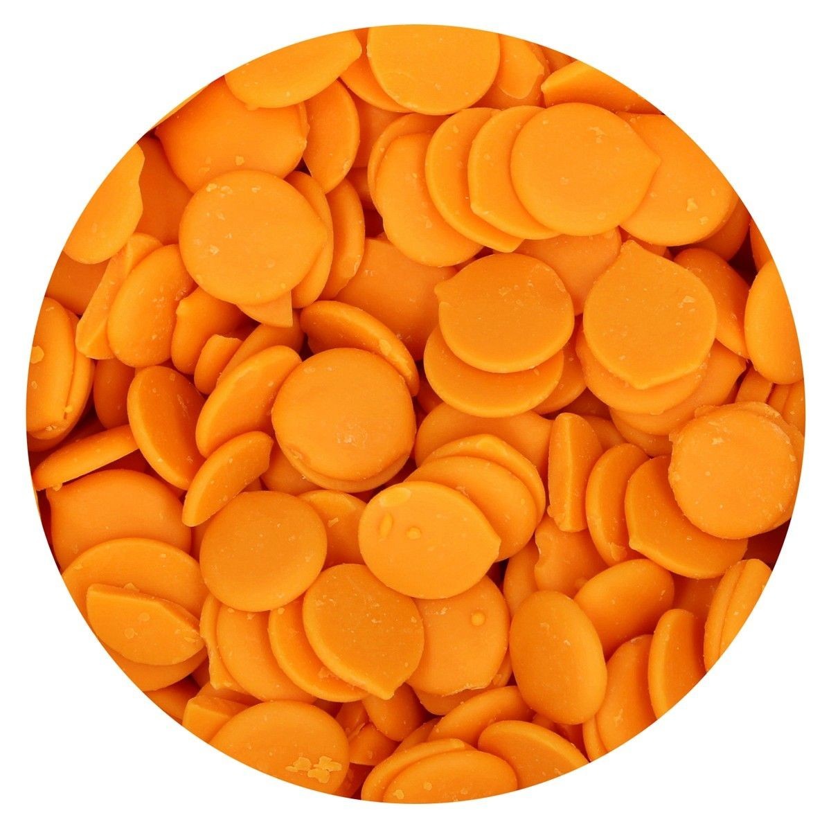 Funcakes Deco Melts Orange - Oranžová 250 g