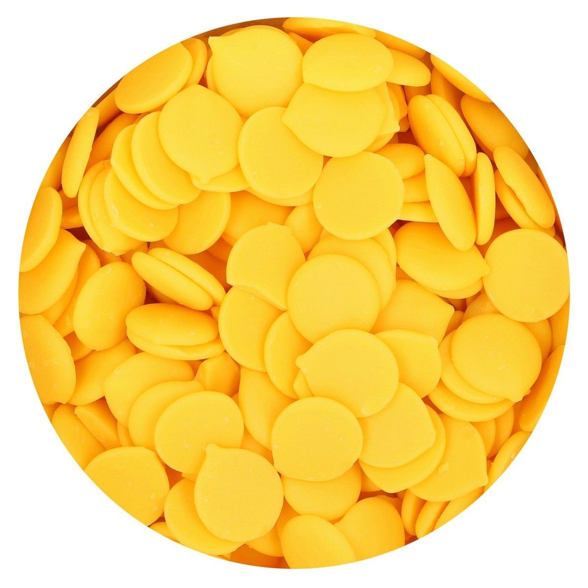 Funcakes Deco Melts Yellow - Žltá 250 g