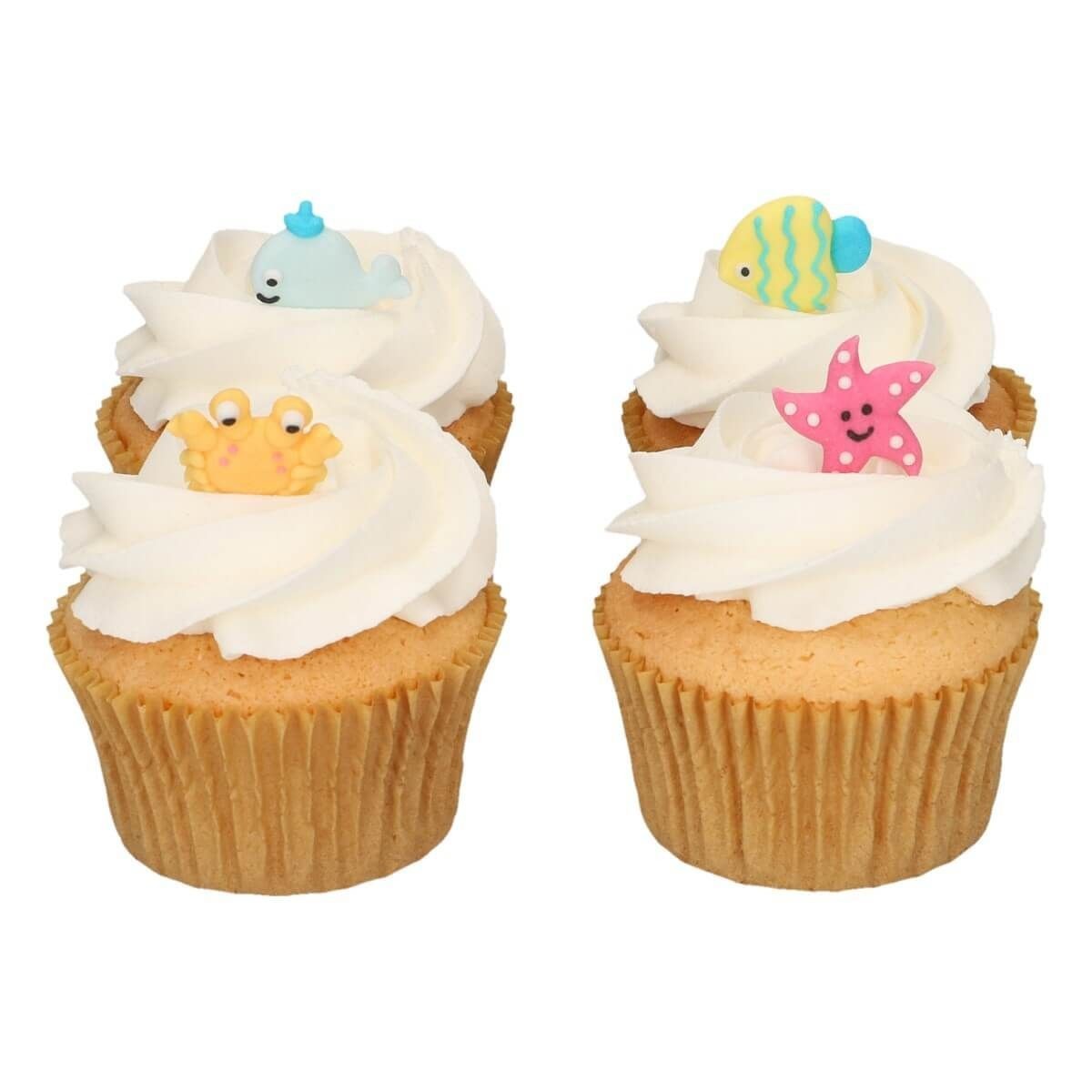 Funcakes Cukrové zdobenie - morské živočíchy 8 ks
