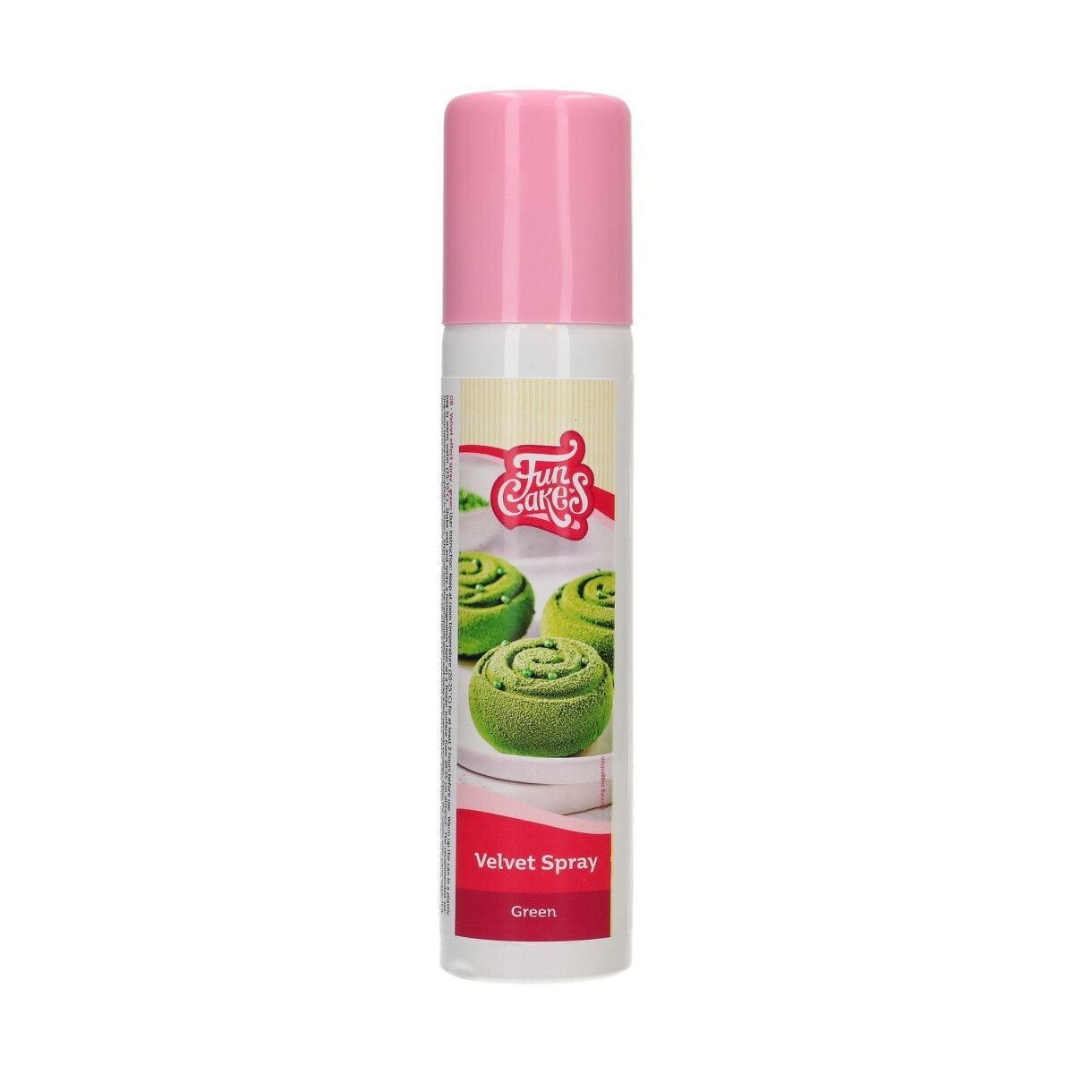 Funcakes Sprej so zamatovým efektom - zelený 100 ml