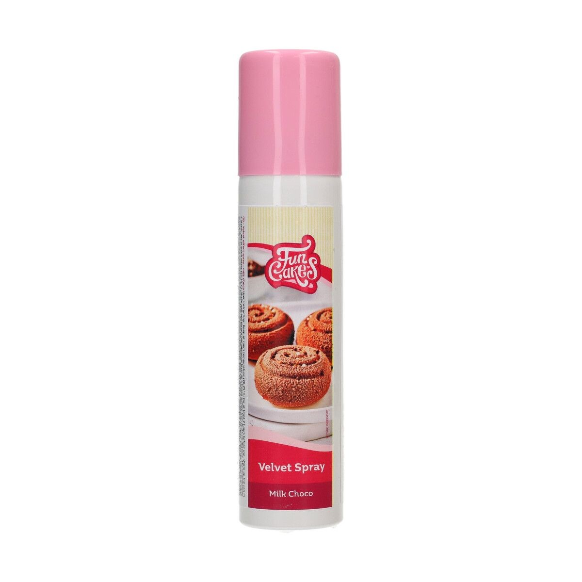 Funcakes Sprej so zamatovým efektom - mliečna čokoláda 100 ml