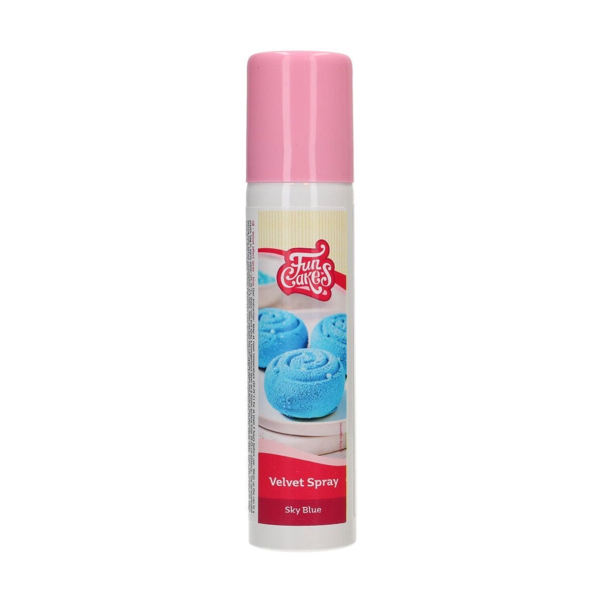 Funcakes Sprej so zamatovým efektom - Sky blue 100 ml