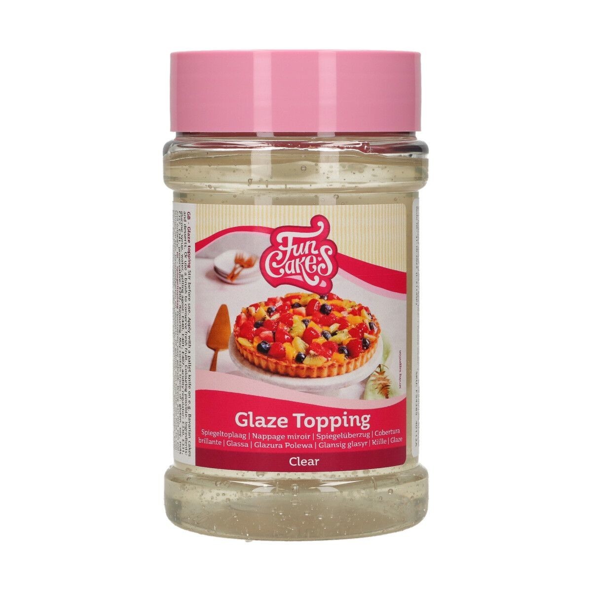 Funcakes Zrkadlová poleva Clear - Priehľadná 375 g