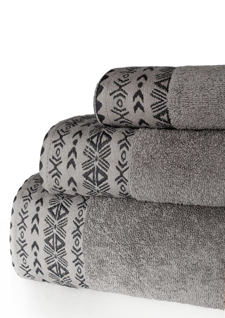 Bavlnený uterák Driada 50x90 cm sivý