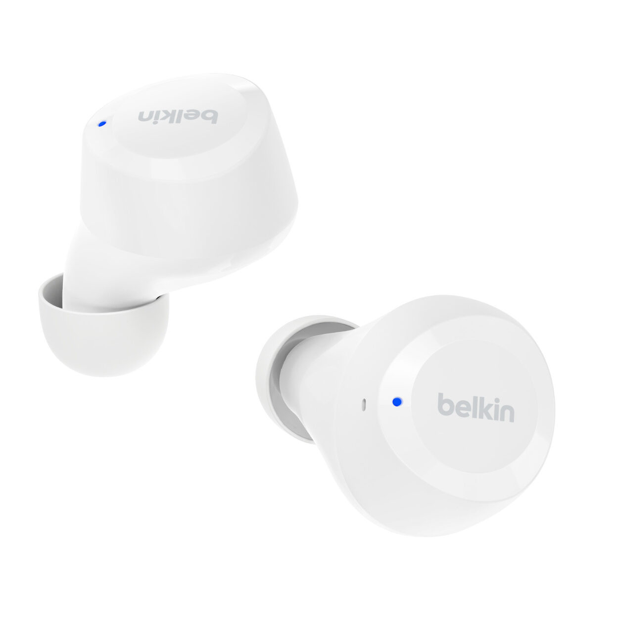 Belkin SOUNDFORM BoltTrue Wireless Earbuds - biele