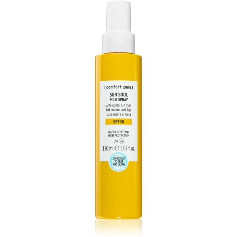 Comfort Zone Sun Soul SPF 30 hydratačné mlieko na opaľovanie proti starnutiu pokožky 150 ml