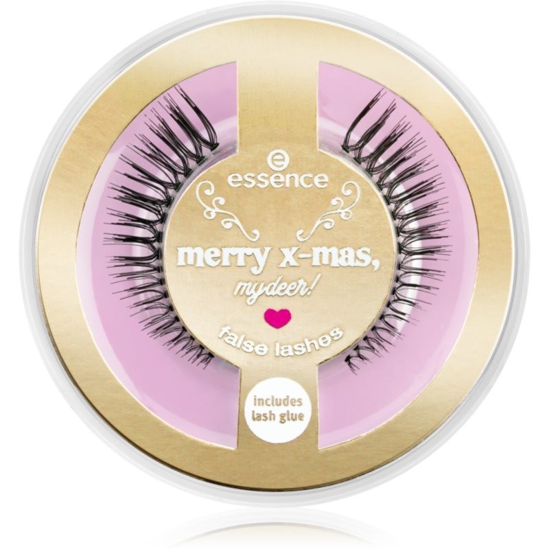 Essence Merry X-mas, my deer! umelé mihalnice s lepidlom 2 ks
