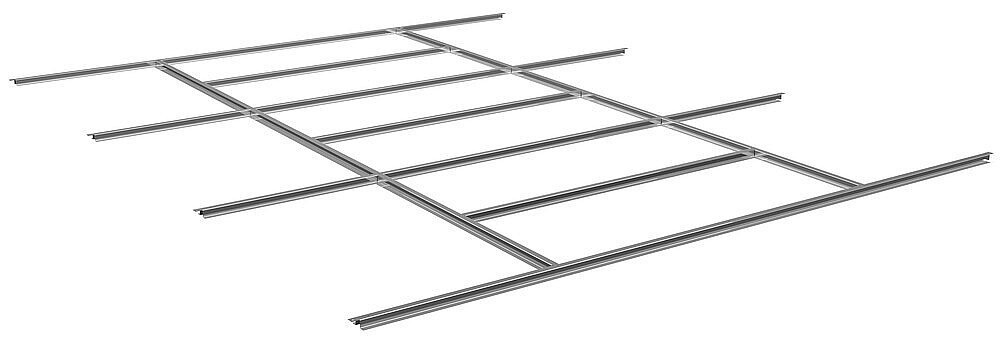 Podlahová konštrukcia k domčeku plocha 242 x 368 cm