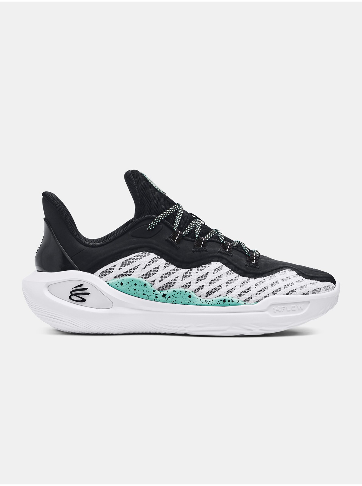 Čierno-biele športové tenisky Under Armour CURRY 11