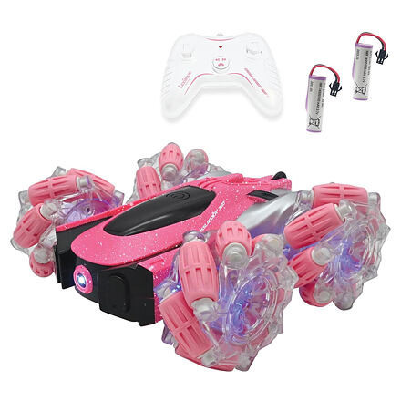 Lexibook Ružové kaskadérske auto Crosslander 360°+